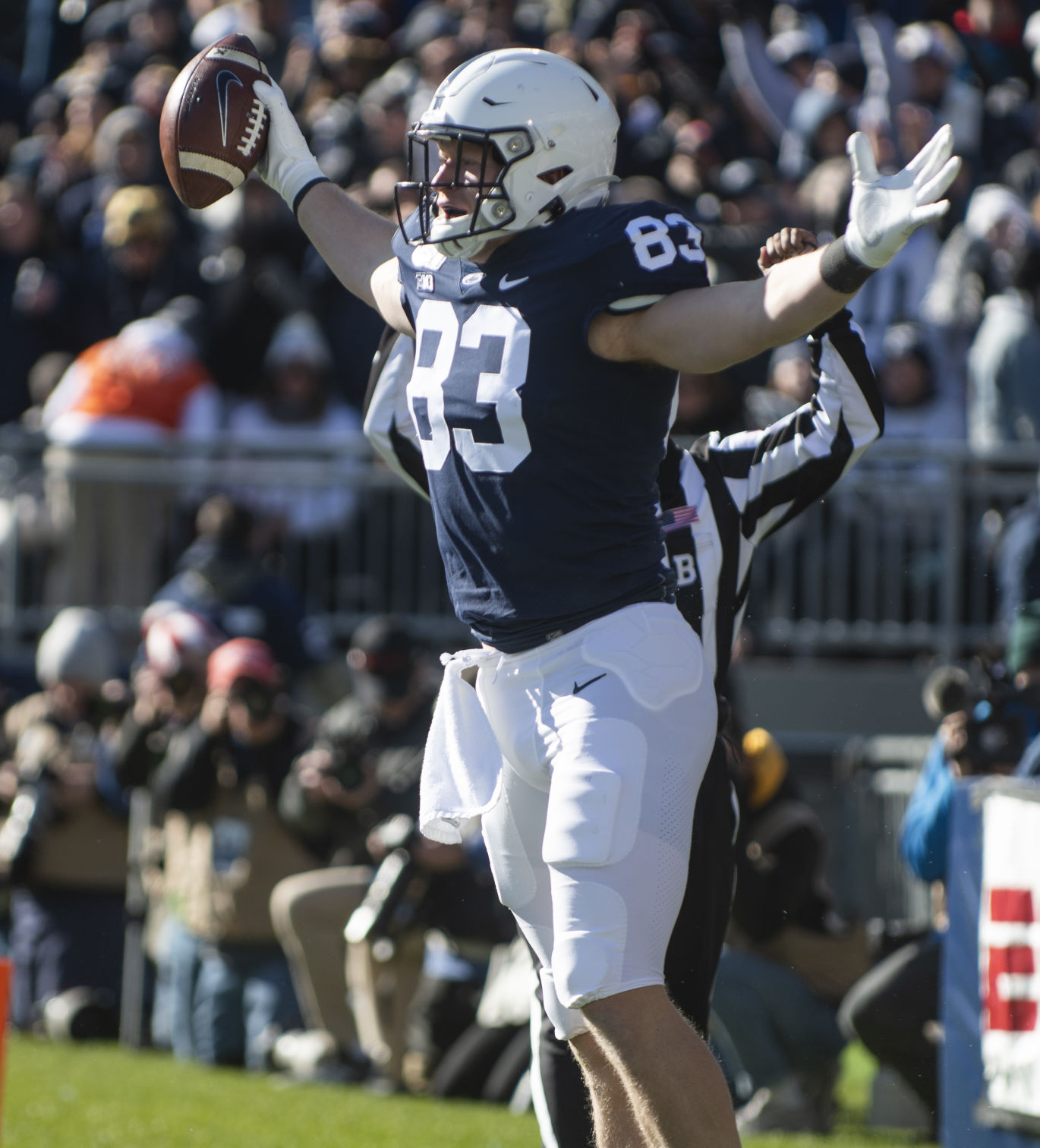 Penn State vs. Indiana, Bowers (83)